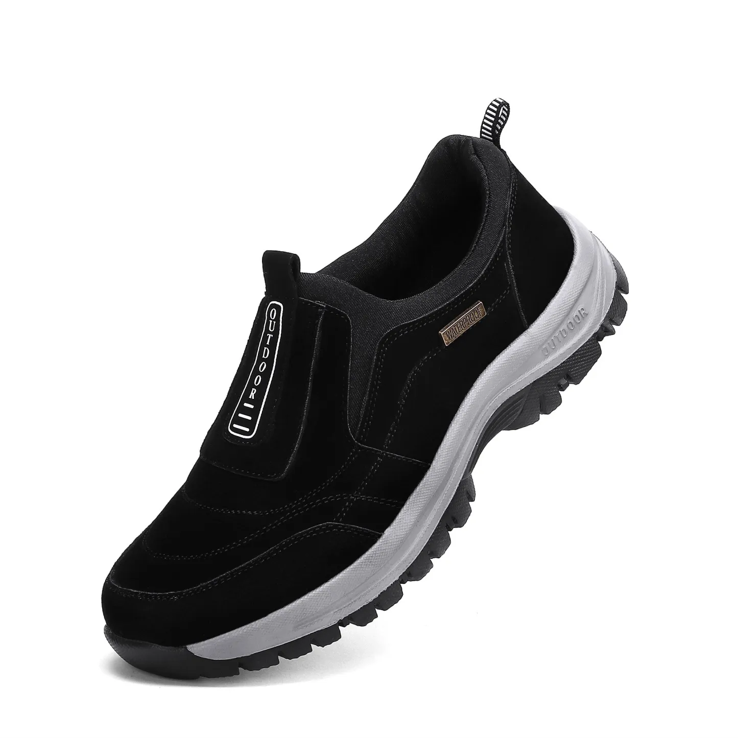 (??HOT) Men's Comfortable Waterproof Orthopedic Walking Shoes - Arch Support and Cushioning Shock Absorption Technology