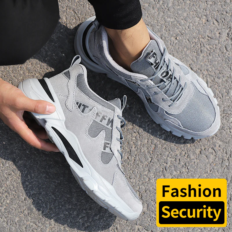 Men's Arch Support & Breathable and Light & Non-Slip Shoes - Proven Plantar Fasciitis, Foot and Heel Pain Relief