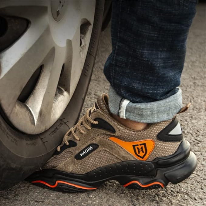 Men's Arch Support & Breathable and Light & Non-Slip Shoes - Proven Plantar Fasciitis, Foot and Heel Pain Relief