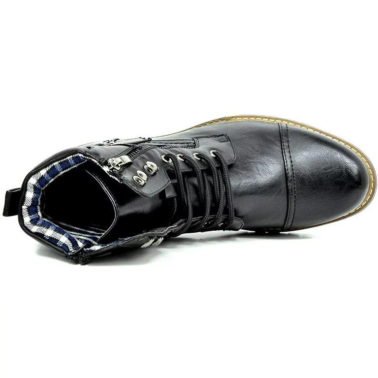 Men's Fashionable And Comfortable Genuine Leather Motorcycle Boots