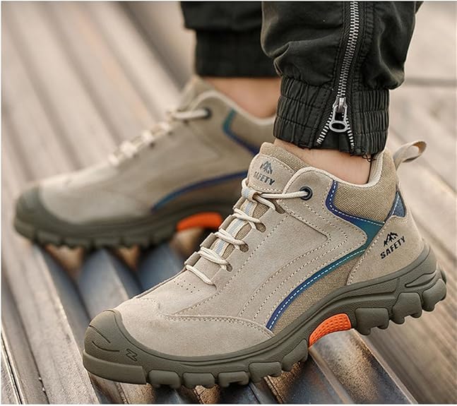 Men's Arch Support & Breathable and Light & Non-Slip Shoes - Proven Plantar Fasciitis, Foot and Heel Pain Relief