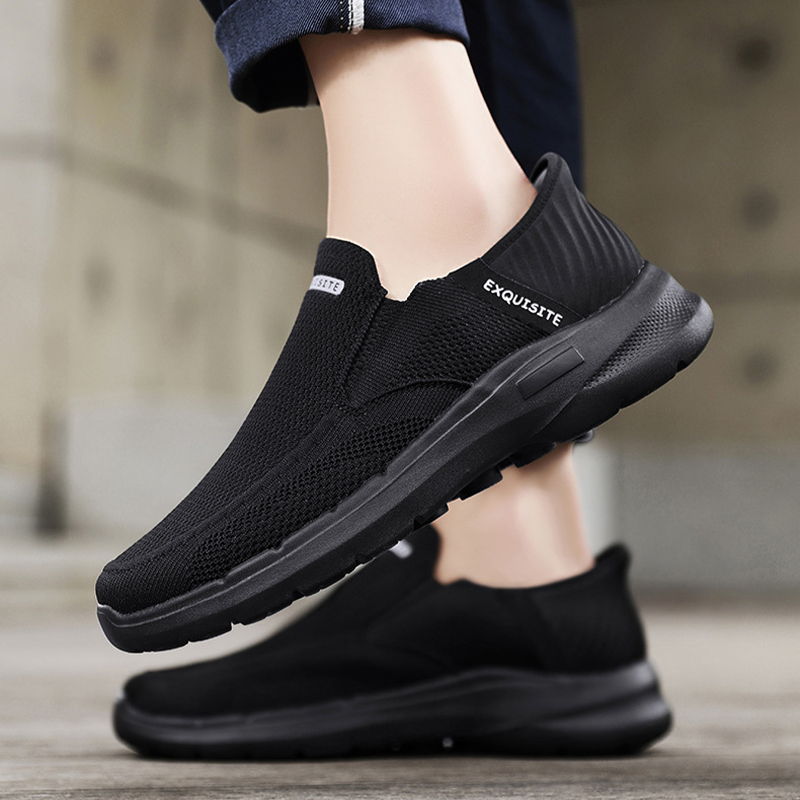 MEN'S COMFORT BREATHABLE SUPPORT SLIP-ON SNEAKERS