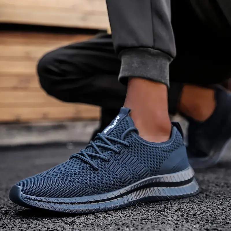 Men's Breathable Knit Orthopedic Shoe - Helps Treat Diabetic Arches and Ankle Arthritis
