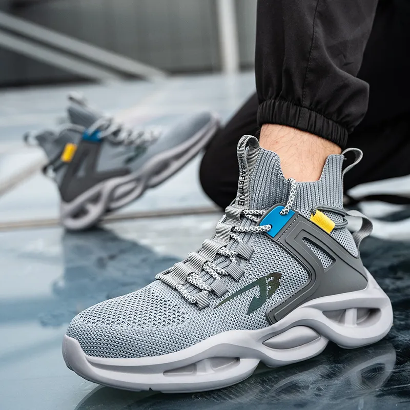 Men's Arch Support & Breathable and Light & Non-Slip Shoes - Proven Plantar Fasciitis, Foot and Heel Pain Relief