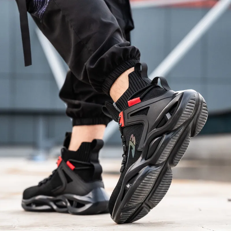 Men's Arch Support & Breathable and Light & Non-Slip Shoes - Proven Plantar Fasciitis, Foot and Heel Pain Relief