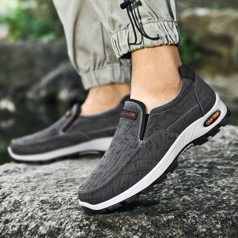 Men's Arch Support & Breathable and Light & Non-Slip Shoes - Proven Plantar Fasciitis, Foot and Heel Pain Relief