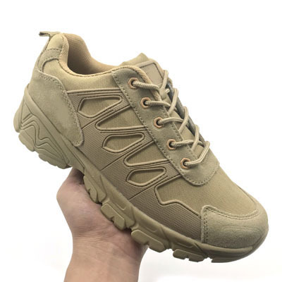 Men's Hiking Shoes Army Shoes Lightweight Low Military Boots Outdoor Combat Tactical Desert Boots Breathable Non-Slip Training Boots Large