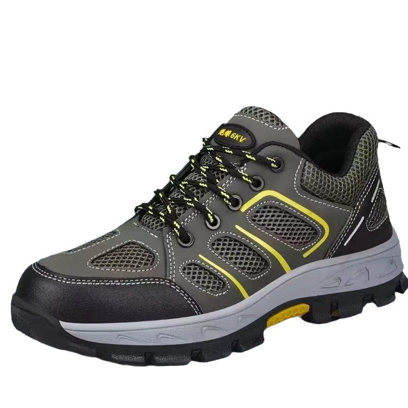 Abrasion-resistant protective safety shoes with arch support for work outdoor hiking shoes