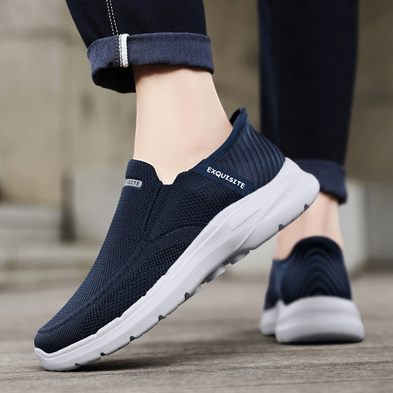MEN'S COMFORT BREATHABLE SUPPORT SLIP-ON SNEAKERS