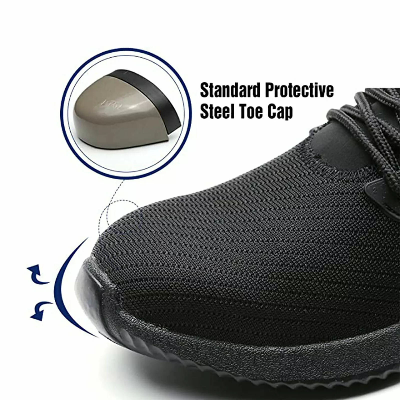 Men's Arch Support & Breathable and Light & Non-Slip Shoes - Proven Plantar Fasciitis, Foot and Heel Pain Relief