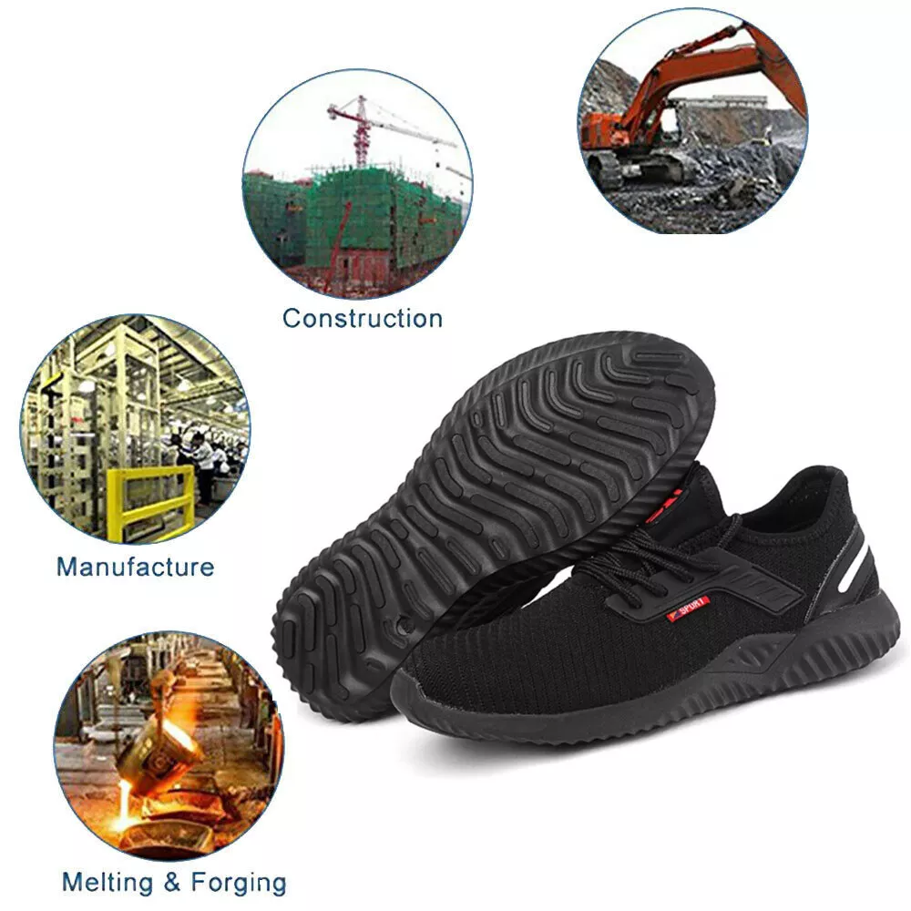 Men's Arch Support & Breathable and Light & Non-Slip Shoes - Proven Plantar Fasciitis, Foot and Heel Pain Relief