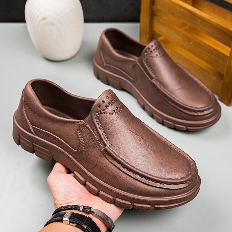 ??Last Day Promotion 70% OFF ?? Men's Casual Leather Good Arch Support & Non-slip Outdoor Breathable Walking Shoes - 6802