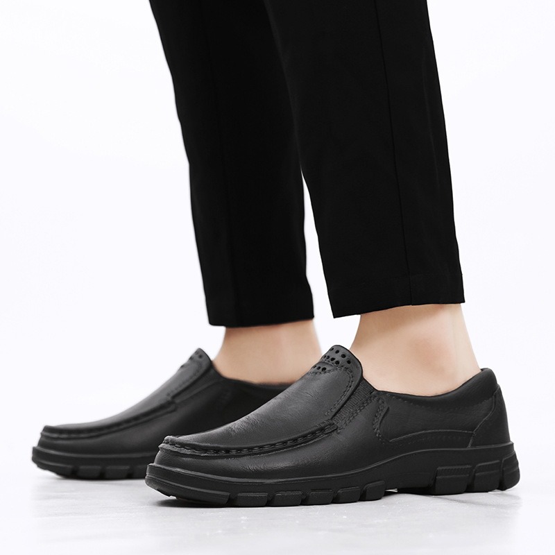 ??Last Day Promotion 70% OFF ?? Men's Casual Leather Good Arch Support & Non-slip Outdoor Breathable Walking Shoes - 6802