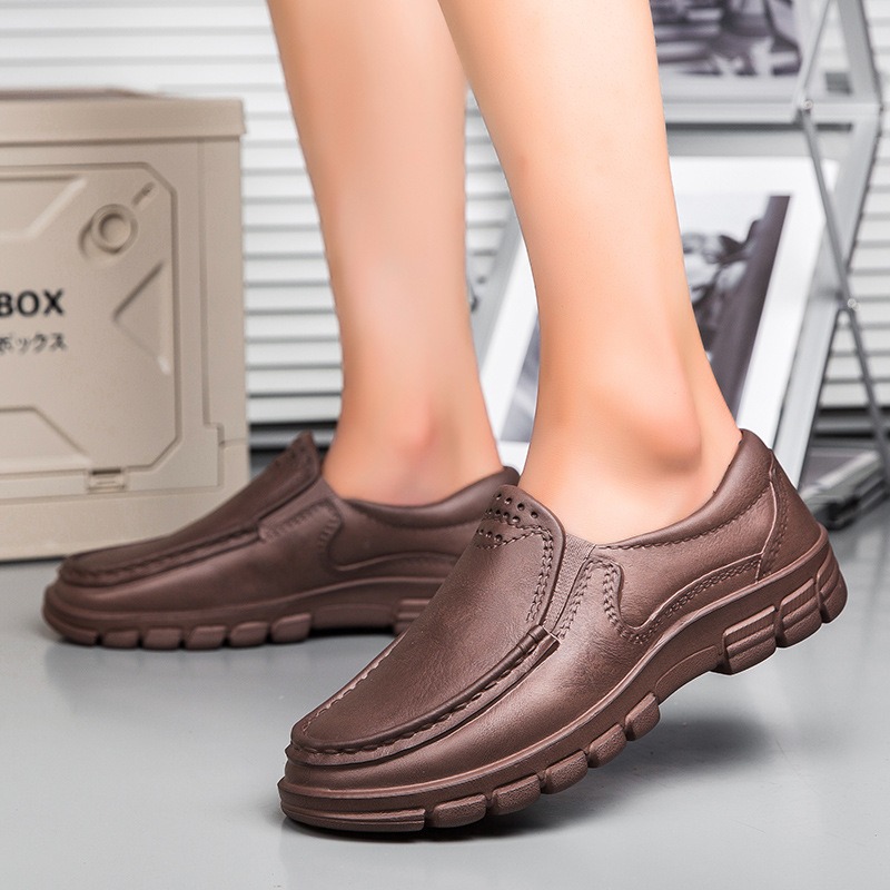 ??Last Day Promotion 70% OFF ?? Men's Casual Leather Good Arch Support & Non-slip Outdoor Breathable Walking Shoes - 6802