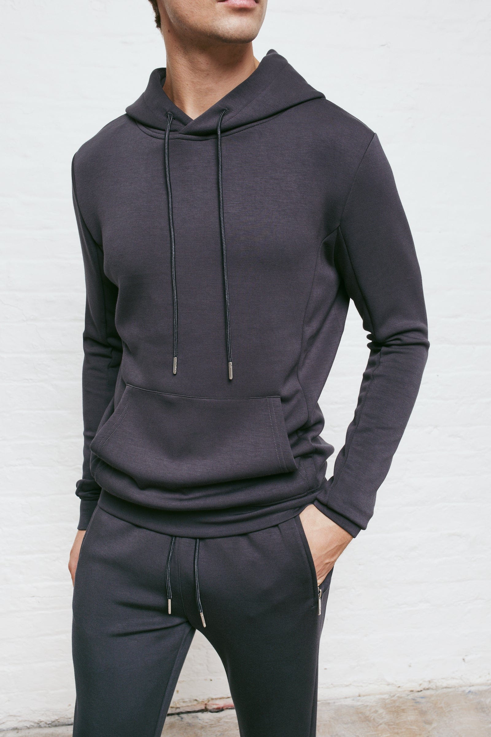 Luxe  Hoodie - Charcoal