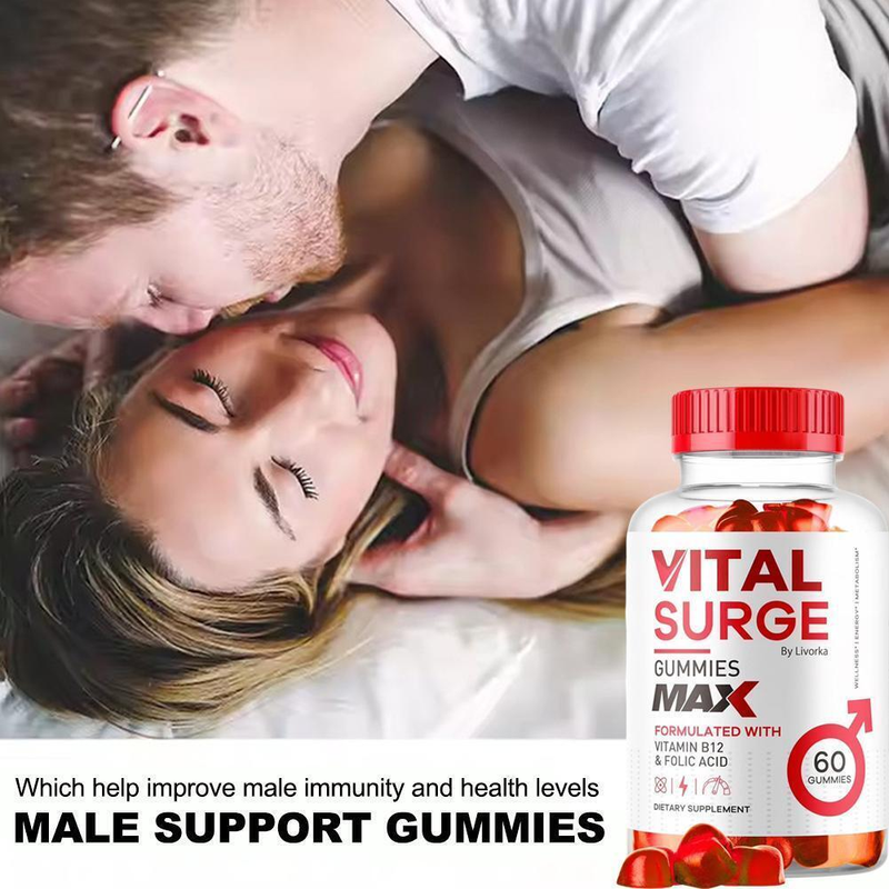 Vital Surge Male Gummies Maximum Strength Vital Surge Advanced Formula