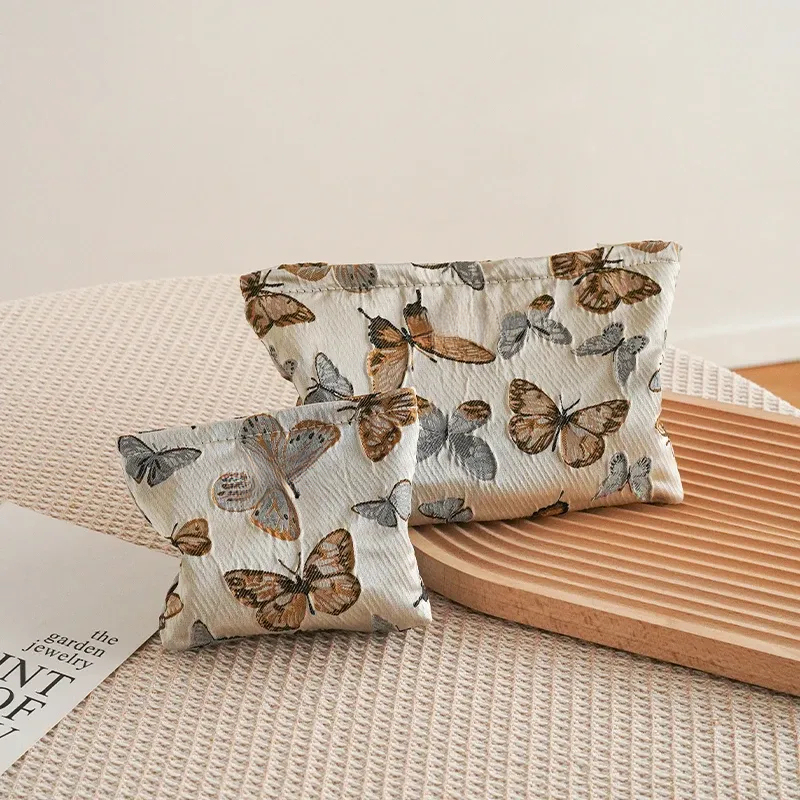 Colorful Butterfly Makeup Bag - Large Capacity Travel Toiletry