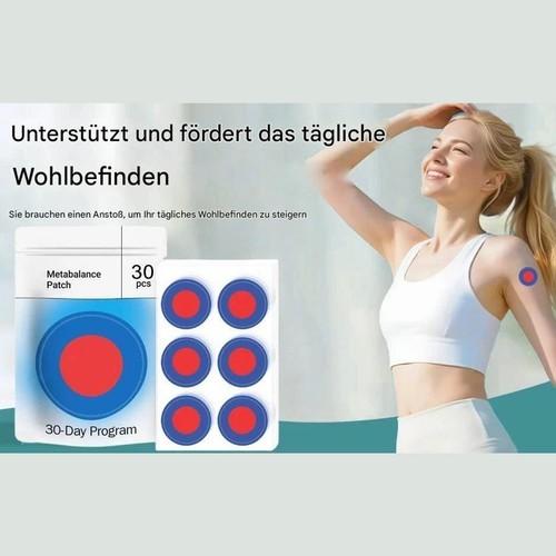 Metabalance Patch 30 Day Supply – Natural Metabolism Support Patch for Weight Management & Energy Boost, Thermogenic Adhesive Patch for Men & Women, 30 Patches
