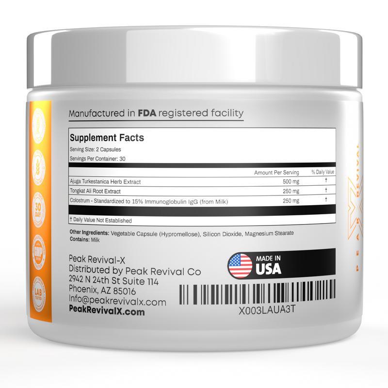 Turkesterone & Tongkat Ali Supplement 1000mg Per Serving