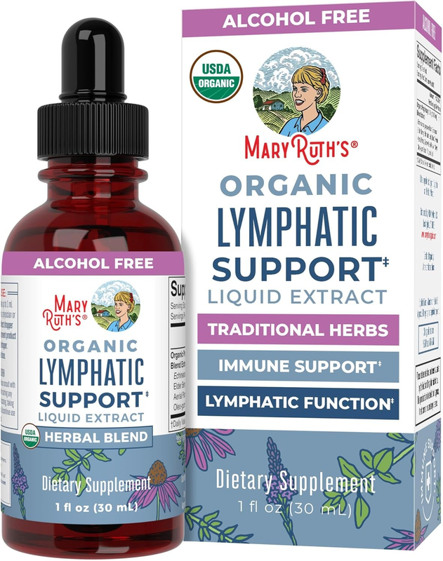 MaryRuth's Lymphatic Support Drops-Immune Support,Cleanse & Detox,Immune Support