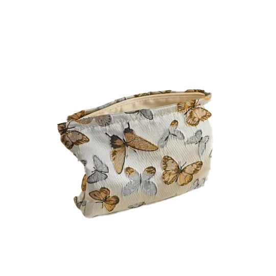 Colorful Butterfly Makeup Bag - Large Capacity Travel Toiletry