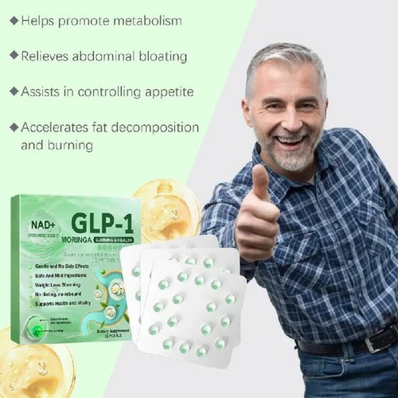 96 PCS NAD+ GLP-1 Liquid Essence Capsules Slimming & Wellness