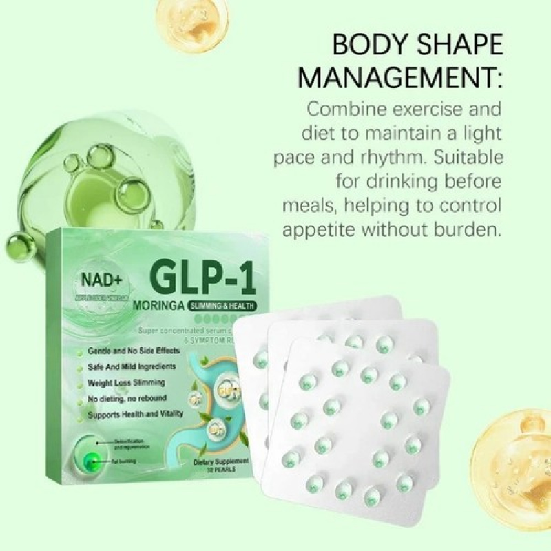 96 PCS NAD+ GLP-1 Liquid Essence Capsules Slimming & Wellness