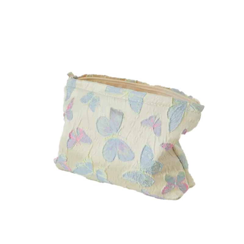 Colorful Butterfly Makeup Bag - Large Capacity Travel Toiletry