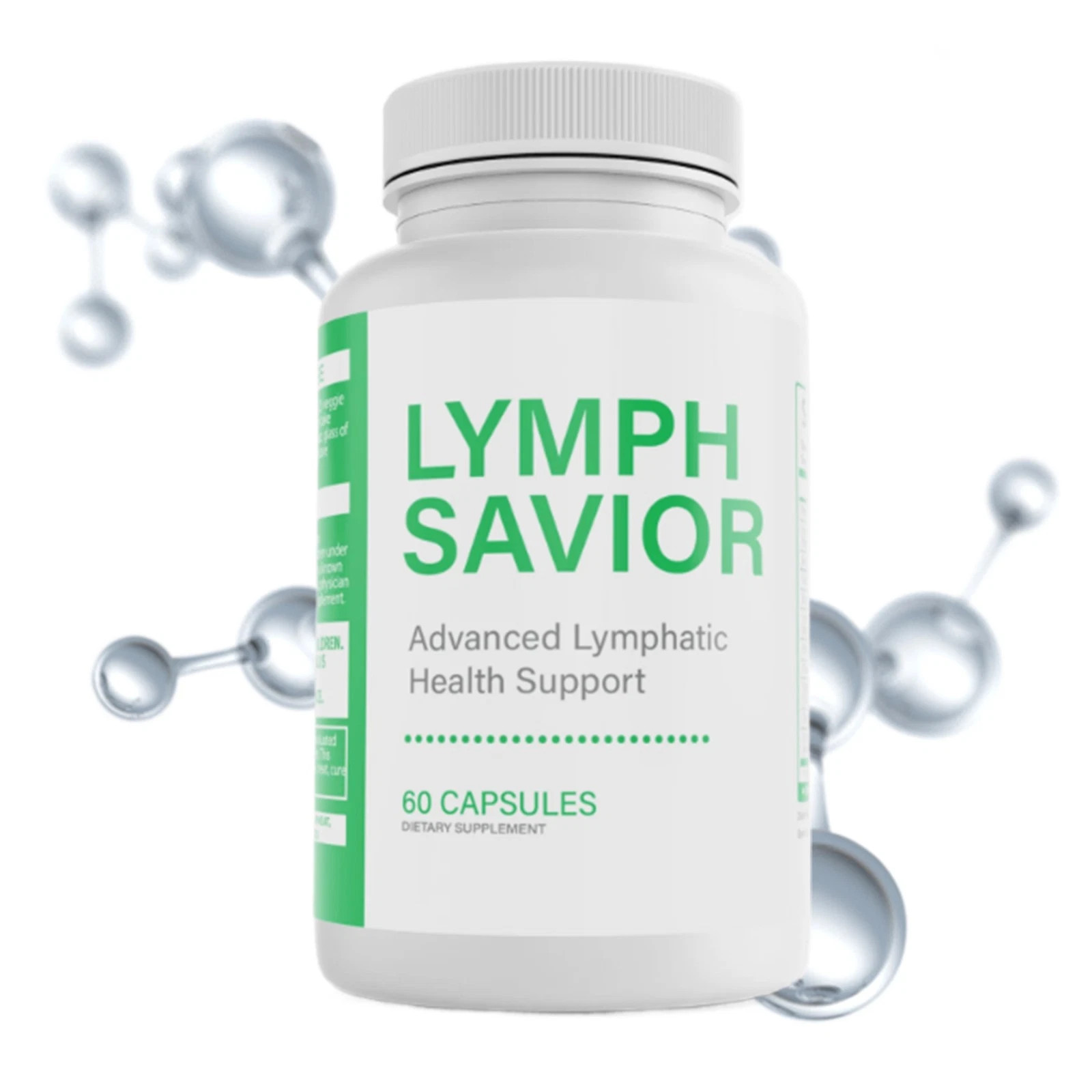 3 Pakc Lymph Savior: Advanced Lymphatic Support & Detox Supplement for Healthy Lymph Flow| Natural Cleanse with Dandelion & Burdock| 60 Veggie Capsules, Made in USA