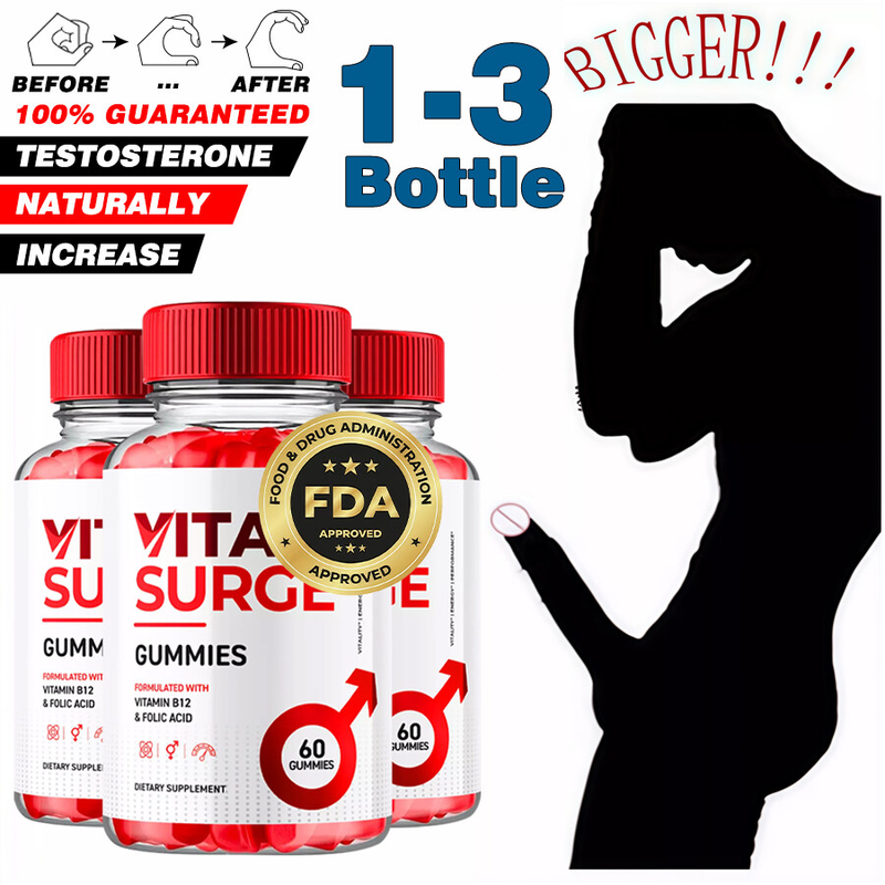 Vital Surge Male Gummies Maximum Strength Vital Surge Advanced Formula