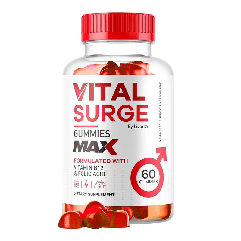 Vital Surge Male Gummies Maximum Strength Vital Surge Advanced Formula