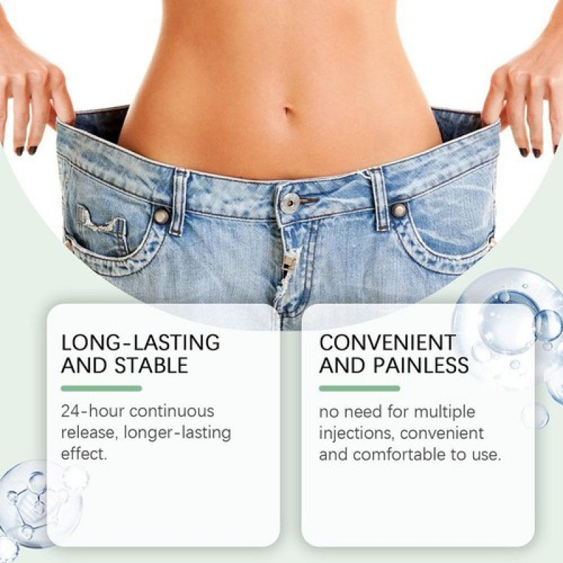 3X Nano Micro-needle Patch| GIP-GLP-1 Satiety Support Patch (4pcs)| Unisex Invisible Transdermal Patch for Daily Use