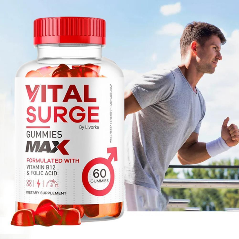 Vital Surge Male Gummies Maximum Strength Vital Surge Advanced Formula