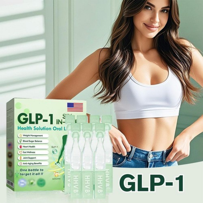 Transform Your Wellness!GLP - 1 Six - in - One Oral Liquid - All - in - One Health Solution.5 Boxes (5*7PCS)