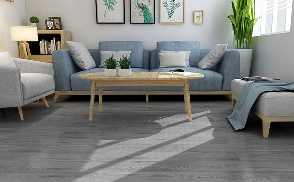 36Pcs Self-Adhesive PVC Flooring Plank