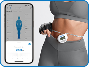 Body Tape Measure with Smart App Bluetooth Measuring Tapes for Body Measuring