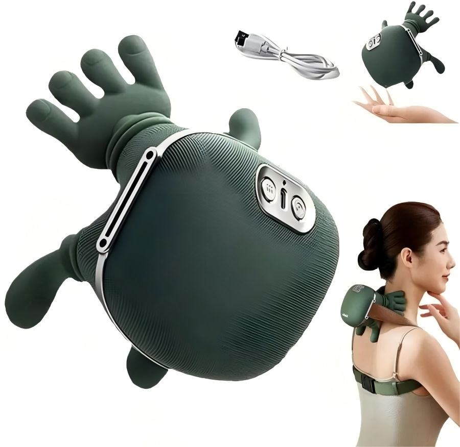 🔥LAST DAY 49% OFF -Neck and Shoulder Pro Hands, Massage Hand Massager with Fingers, Shoulder and Neck Massager Electric Cervical for Neck, Lower Abdominal, Shiatsu Back