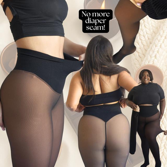New Magic Compression Band Leggings – Snatched One-Seam Fit, Sculpting & Sheer Comfort!
