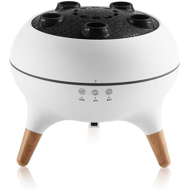 Dynamic Censer Humidifier & Jellyfish Essential Oil Diffuse - 7 Color-Changing Lights ,Remote Control ,4H/8H Timer Setting, Auto Shut-Off 250mL