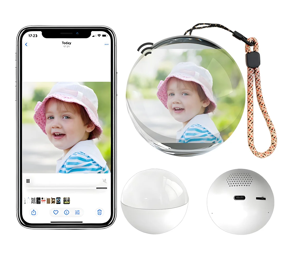  🎁Christmas Sale 47% OFF🎅Video Crystal Ball: A Personalized Digital Keepsake