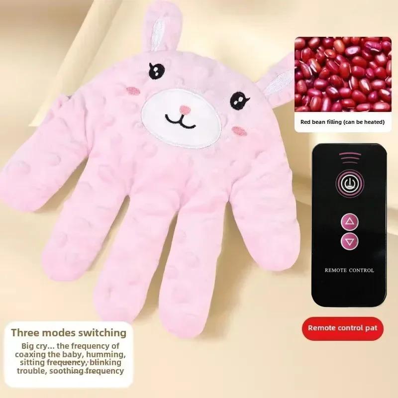 Baby Sleeping Patting Doll with Soothing Palm Remote Control Electric Baby Hand Pillow Soothing Palm Patting for Toddler Gift