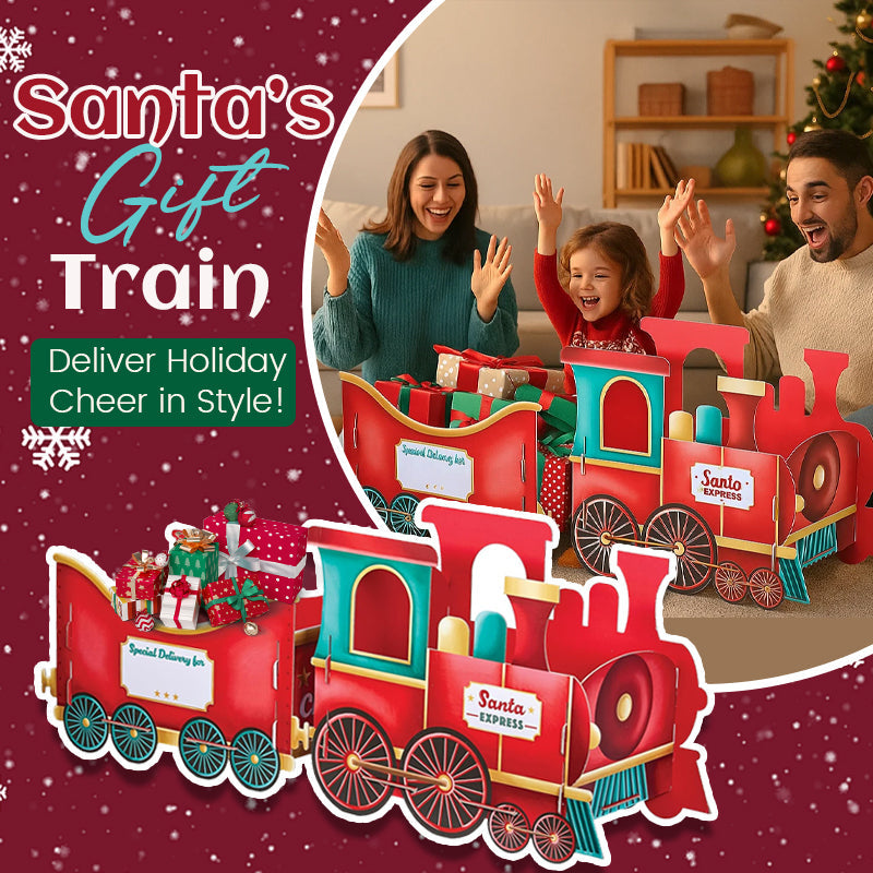 Christmas Gift Train Decoration