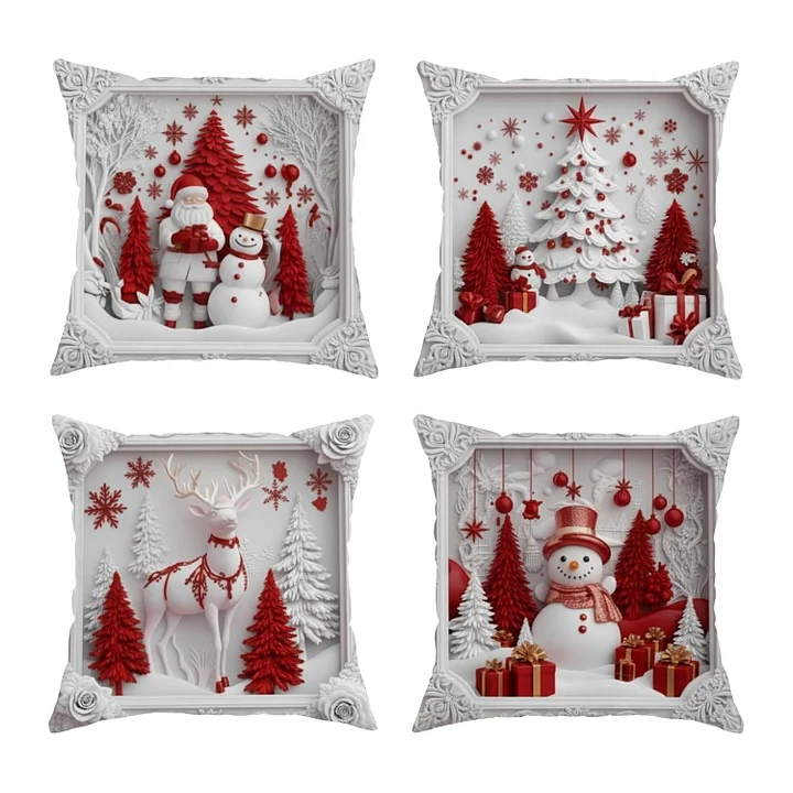  🎁Christmas Sale 45% OFF🎅-Christmas Themed Cushion Cover