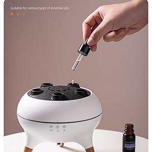 Dynamic Censer Humidifier & Jellyfish Essential Oil Diffuse - 7 Color-Changing Lights ,Remote Control ,4H/8H Timer Setting, Auto Shut-Off 250mL