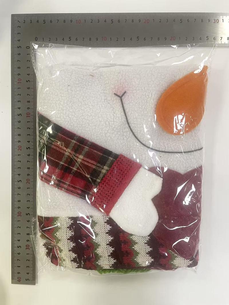 Christmas Chair Covers  Christmas Dining Room Chair Back Covers Santa Claus Snowman Xmas Chair Protector Slipcovers for Christmas Holiday Home Kitchen Decor