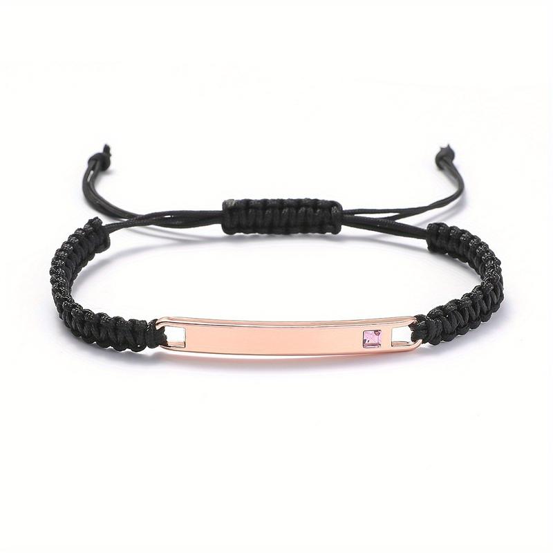 2pcs Set Lovebirds Magnetic Bracelets, Handmade Braided Heart-Shaped Alloy Wristbands with I Love You More" & I Love You Most" Engravings, Adjustable Rope Cuff Bands, Perfect Anniversary Gift for Couples, | Romantic Gift | Alloy Construction, Love Gifts