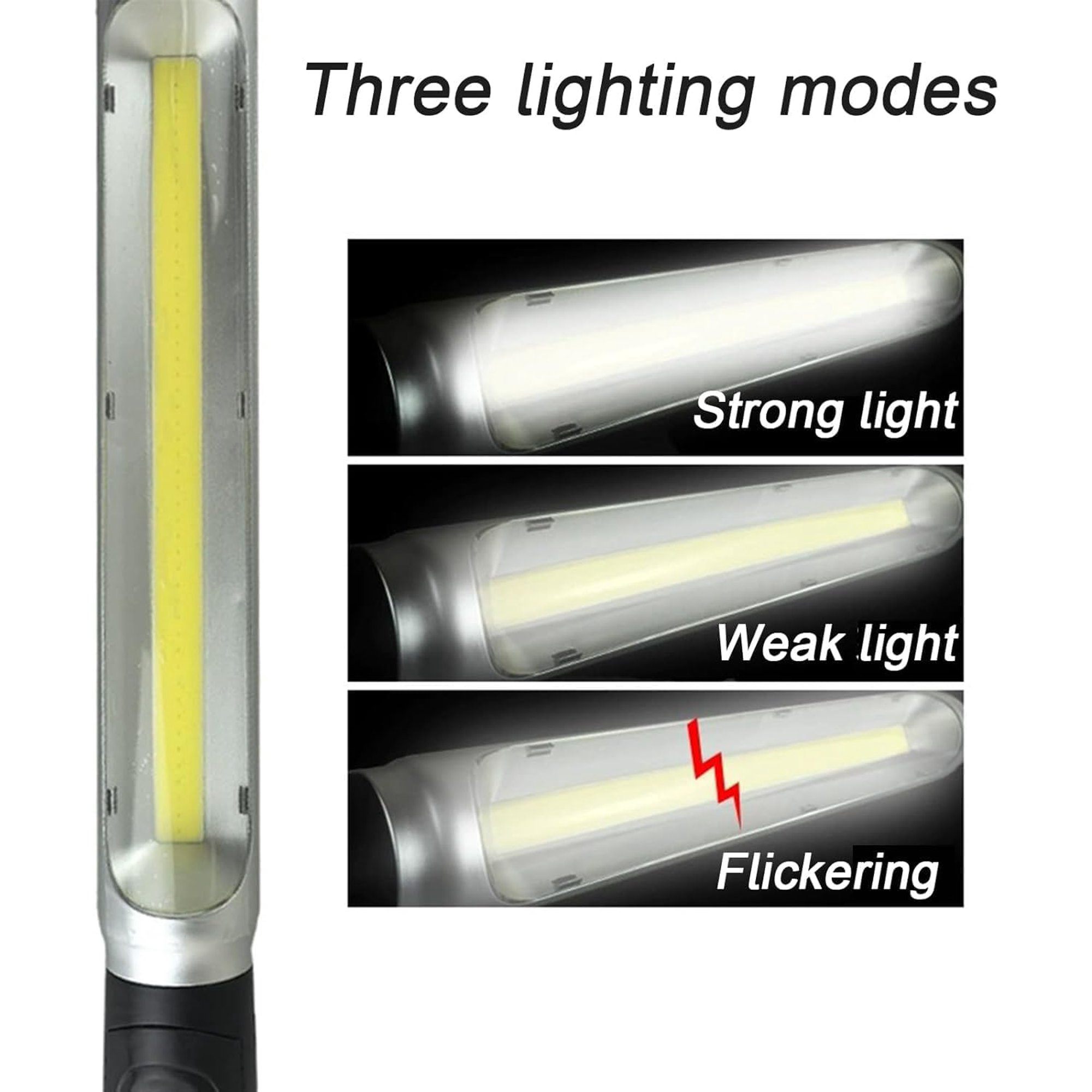 3000LM Magnetic Rechargeable LED Work Light