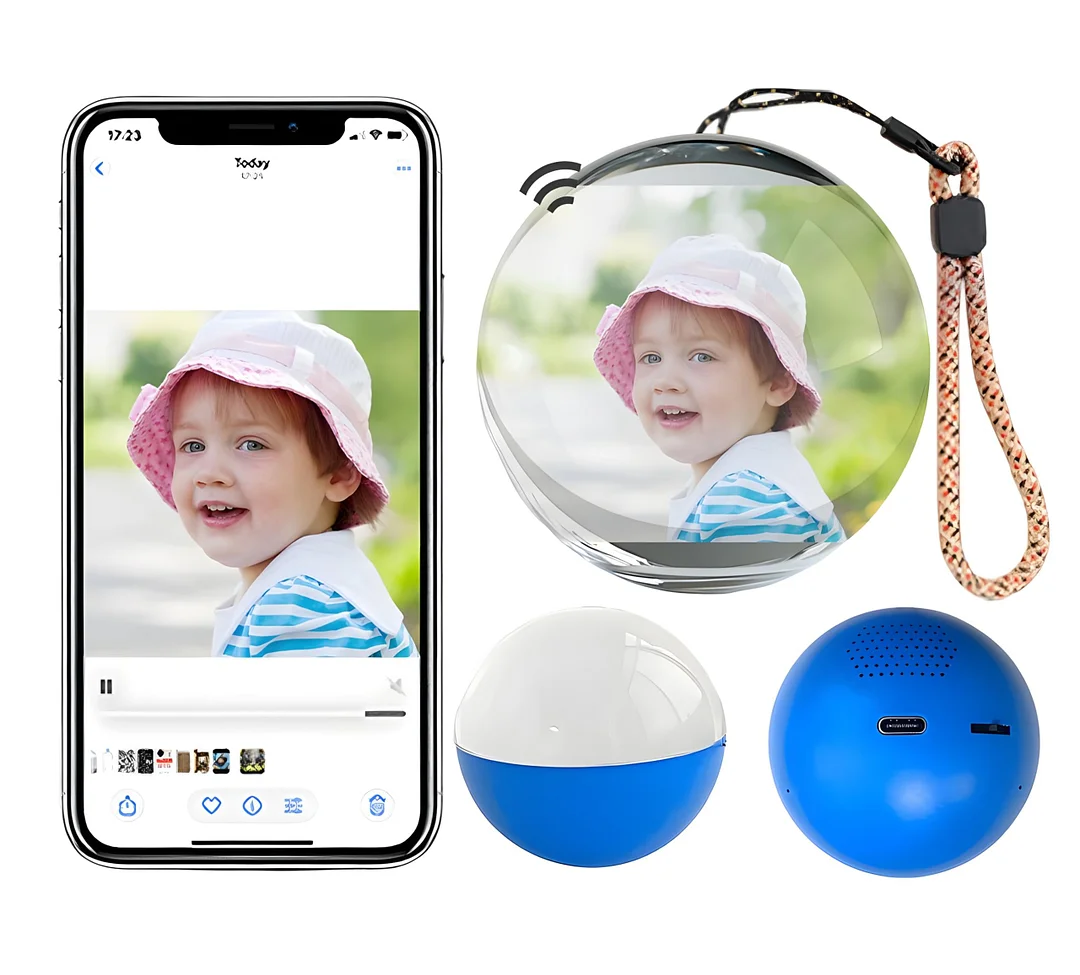  🎁Christmas Sale 47% OFF🎅Video Crystal Ball: A Personalized Digital Keepsake