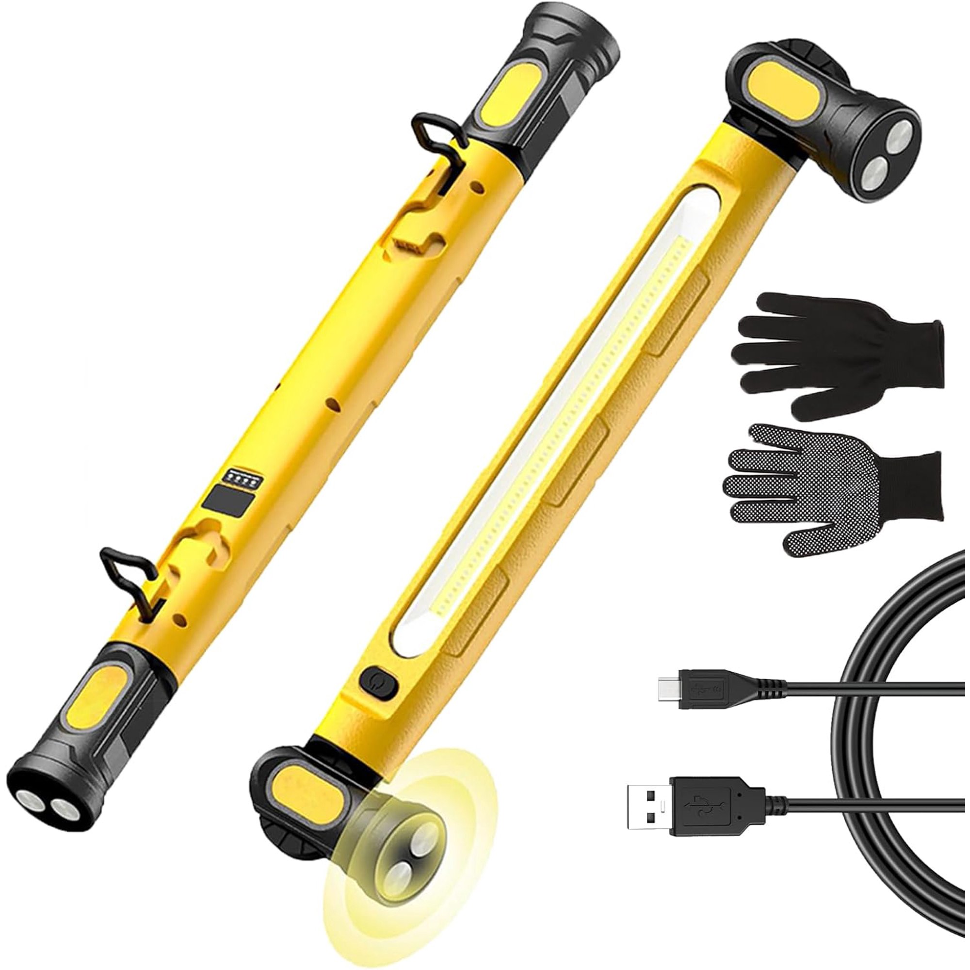 3000LM Magnetic Rechargeable LED Work Light