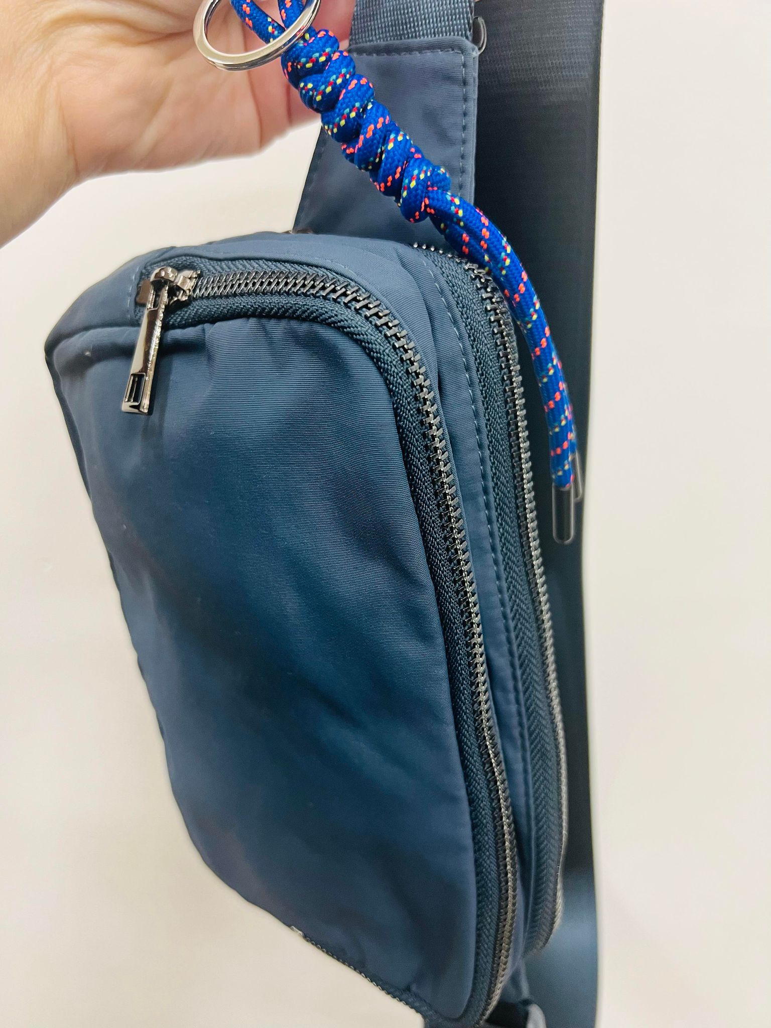 Duo Iris 57" Long Strap Crossbody Bag